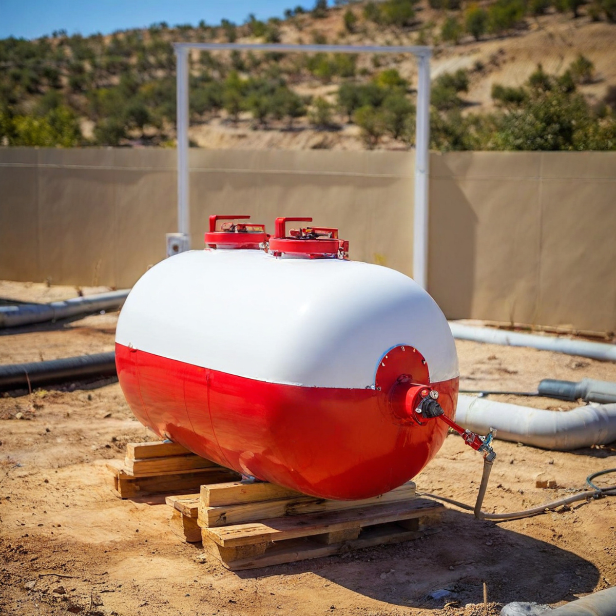 Propane Tank Installation-1 Propane Tank Installation in Banks Gas